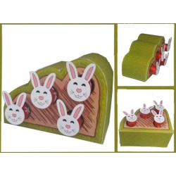 Arquivo caixa Tocas dos coelhos porta baton
