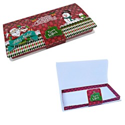 caixa para barra de chocolate natal verme (arquivo de corte)